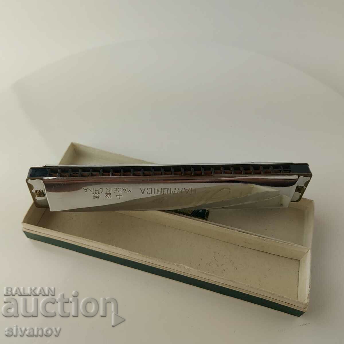 Delivery of Old Accordion Hero M1001 48 Hole Wood Frame China#5671