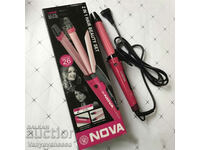 Multifunctional 2 in 1 curling iron and hair press