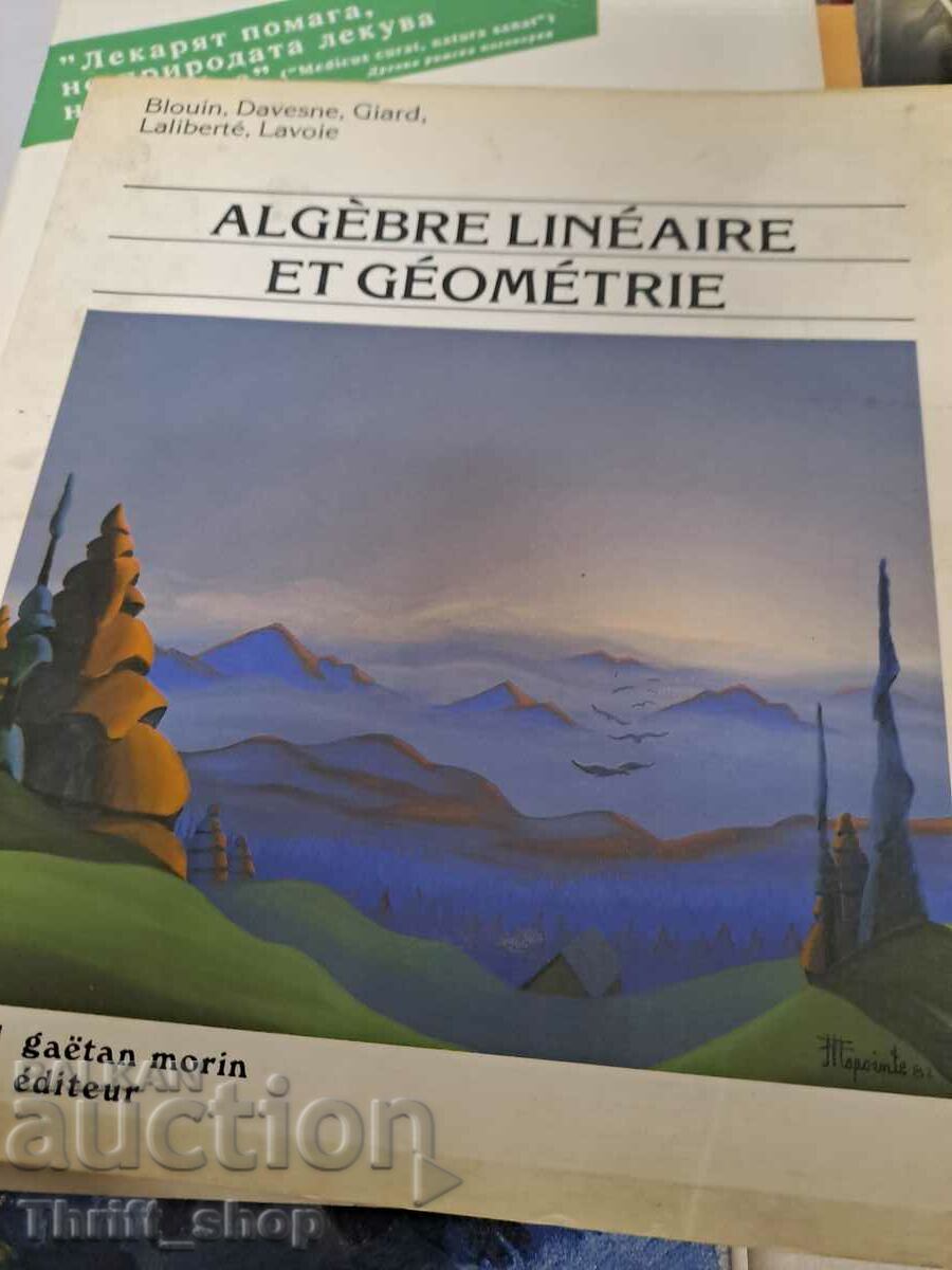 Algebre lineaire et geometrie