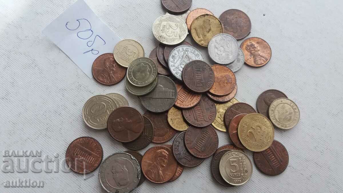 50 FOREIGN COINS - 6 50 FOREIGN COINS - 6