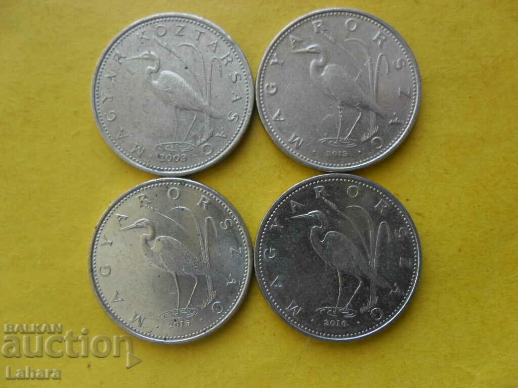 5 форинта 2003 , 2013 , 2015 и 2016 г. Унгария с цена 2.00 лв. | € 1.02