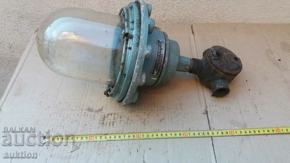 LAMPĂ INDUSTRIALĂ SOLIDĂ, LANARĂ CU STICLĂ MILIZĂ - 5