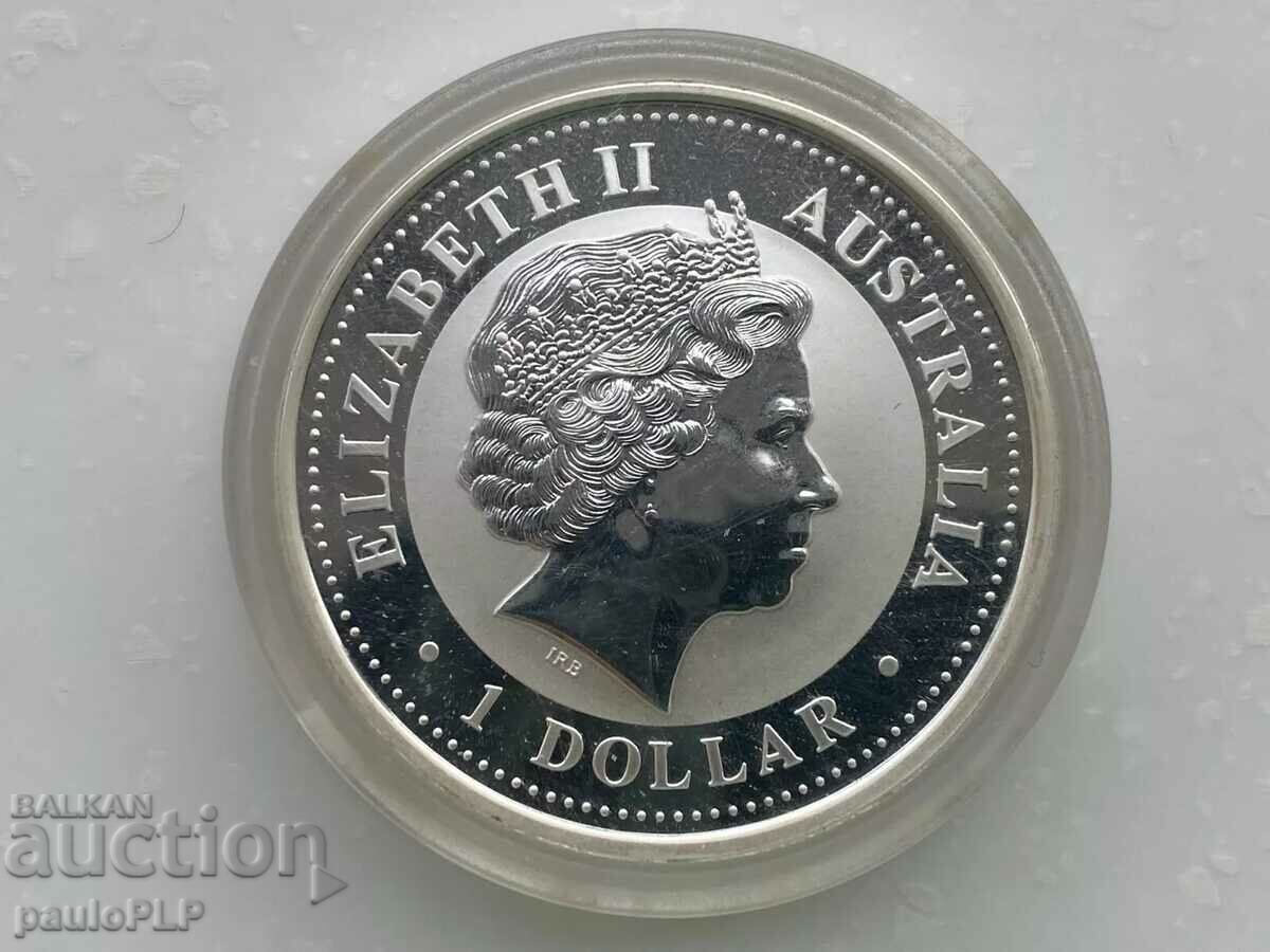 1 oz SILVER 2004 - ΣΕΛΗΝΙΚΗ ΑΥΣΤΡΑΛΙΑ - ΣΕΙΡΑ 1 -UNC με τιμή 320.00 BGN | € 163.61