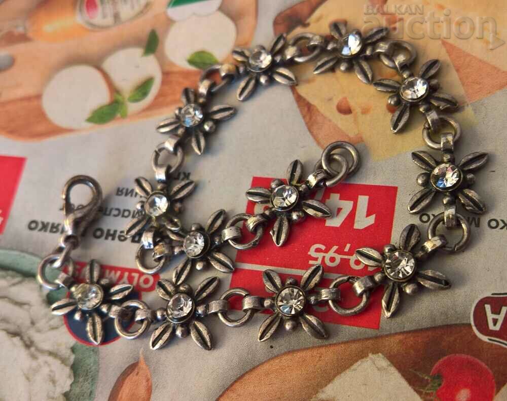 Old vintage silver bracelet