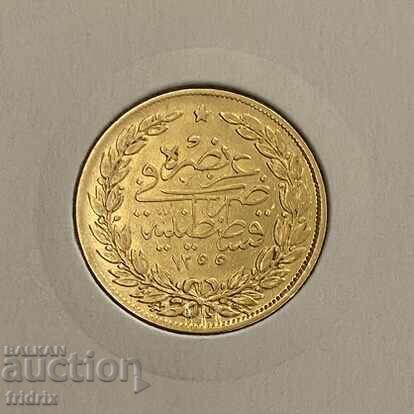 Турция 100 куруш злато / Turkey Ottoman Empire gold 1855