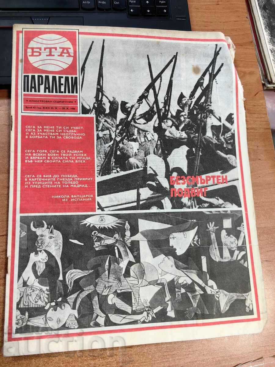 domeniu 1986 REVISTA BTA PARALELE