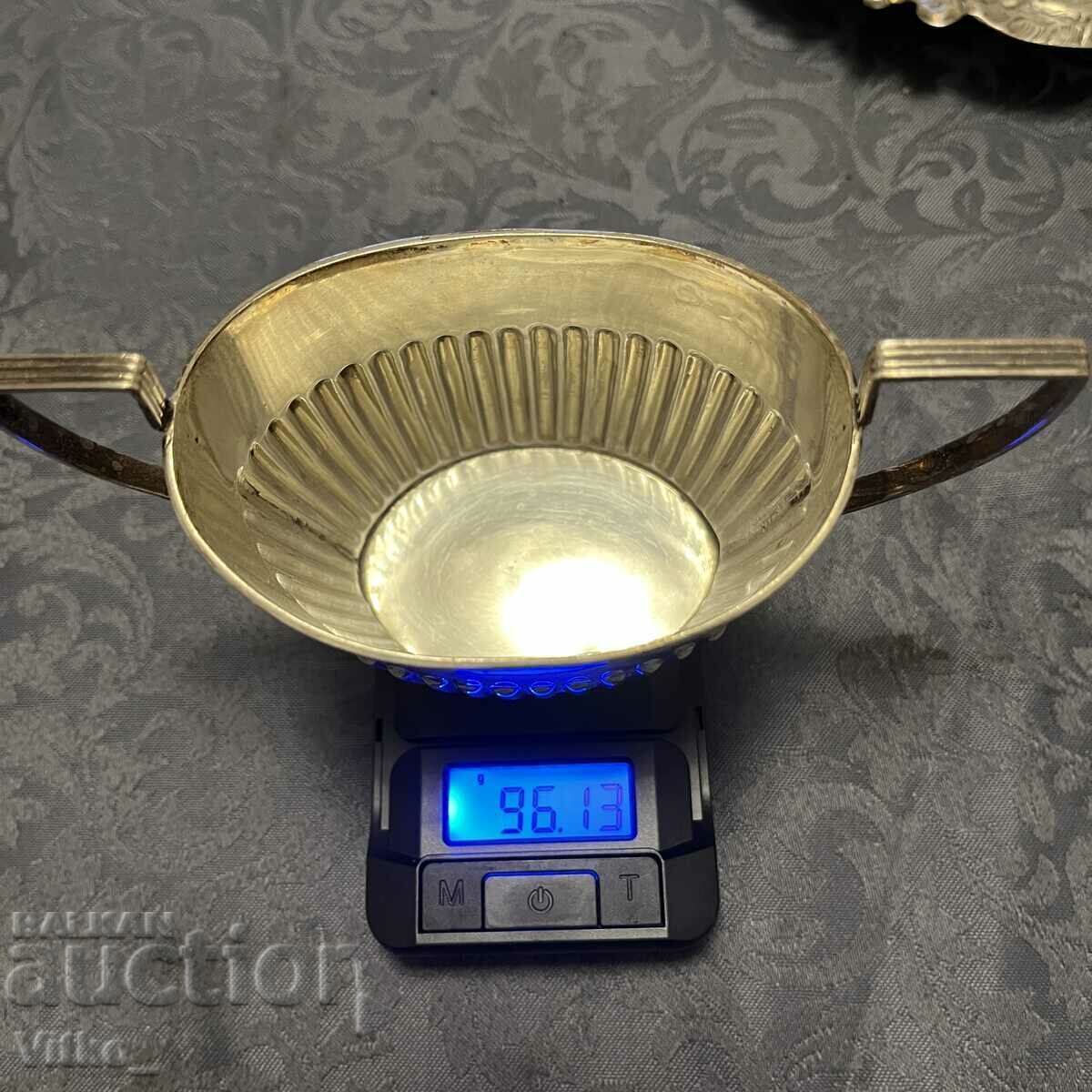 Английска сребърна захарница,ледарка,каничка,маркировки - 5 Английска сребърна захарница,ледарка,каничка,маркировки - 5