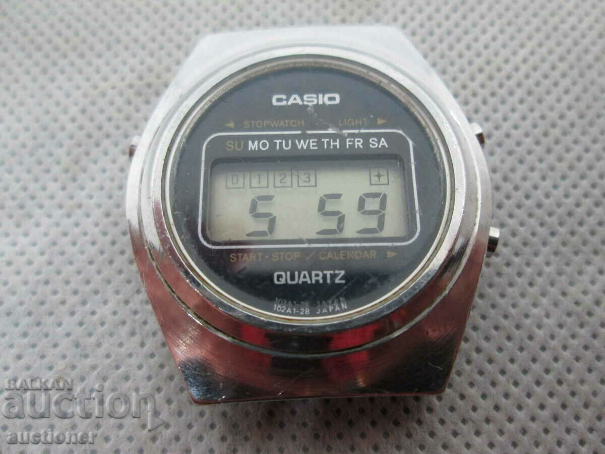 OLD VINTAGE CASIO 31QR-12 ELECTRONIC WATCH WORKS