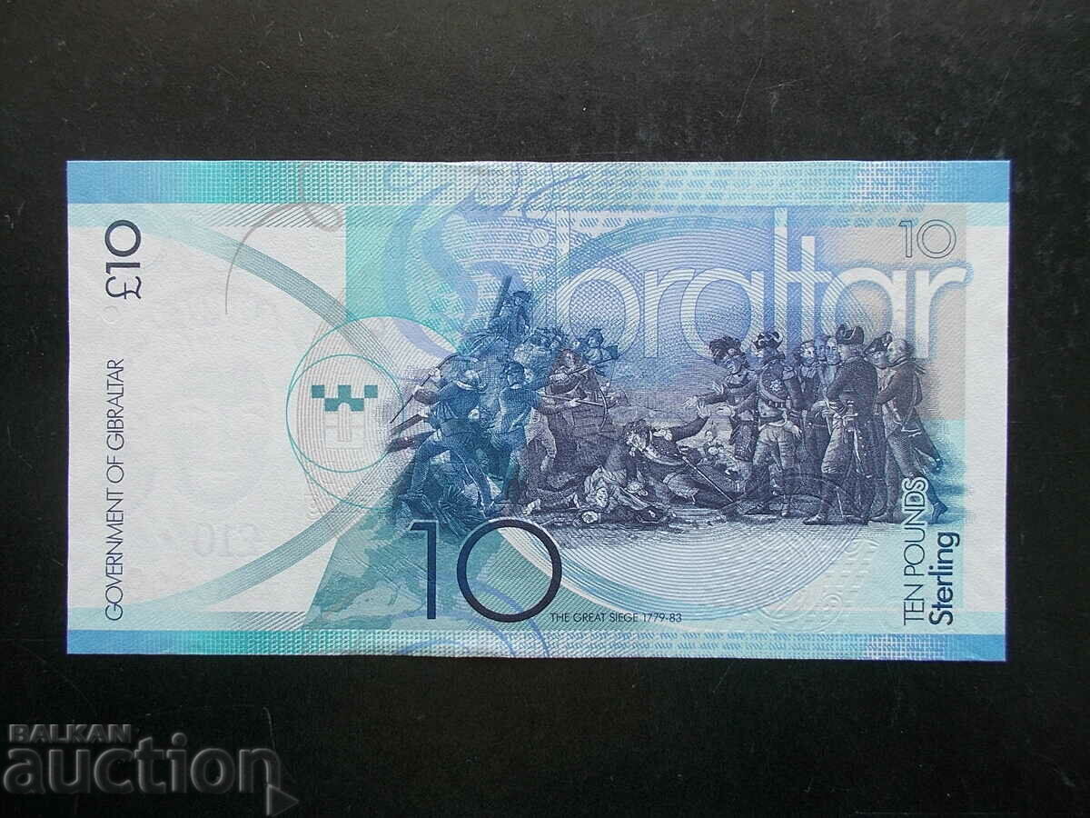 GIBRALTAR, 10 pounds, 2010, UNC with price 44.99 BGN | € 23.00 GIBRALTAR, 10 pounds, 2010, UNC with price 44.99 BGN | € 23.00