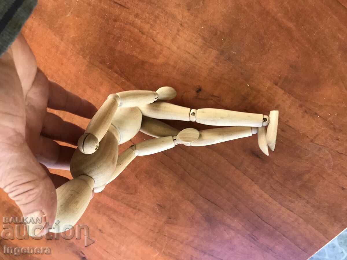 WOODEN DOLL, TOY, WOODEN FIGURE - 5 WOODEN DOLL, TOY, WOODEN FIGURE - 5