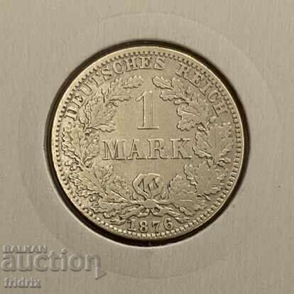 Imperiul Germaniei 1 marca / Imperiul Germaniei 1 marca 1876 A