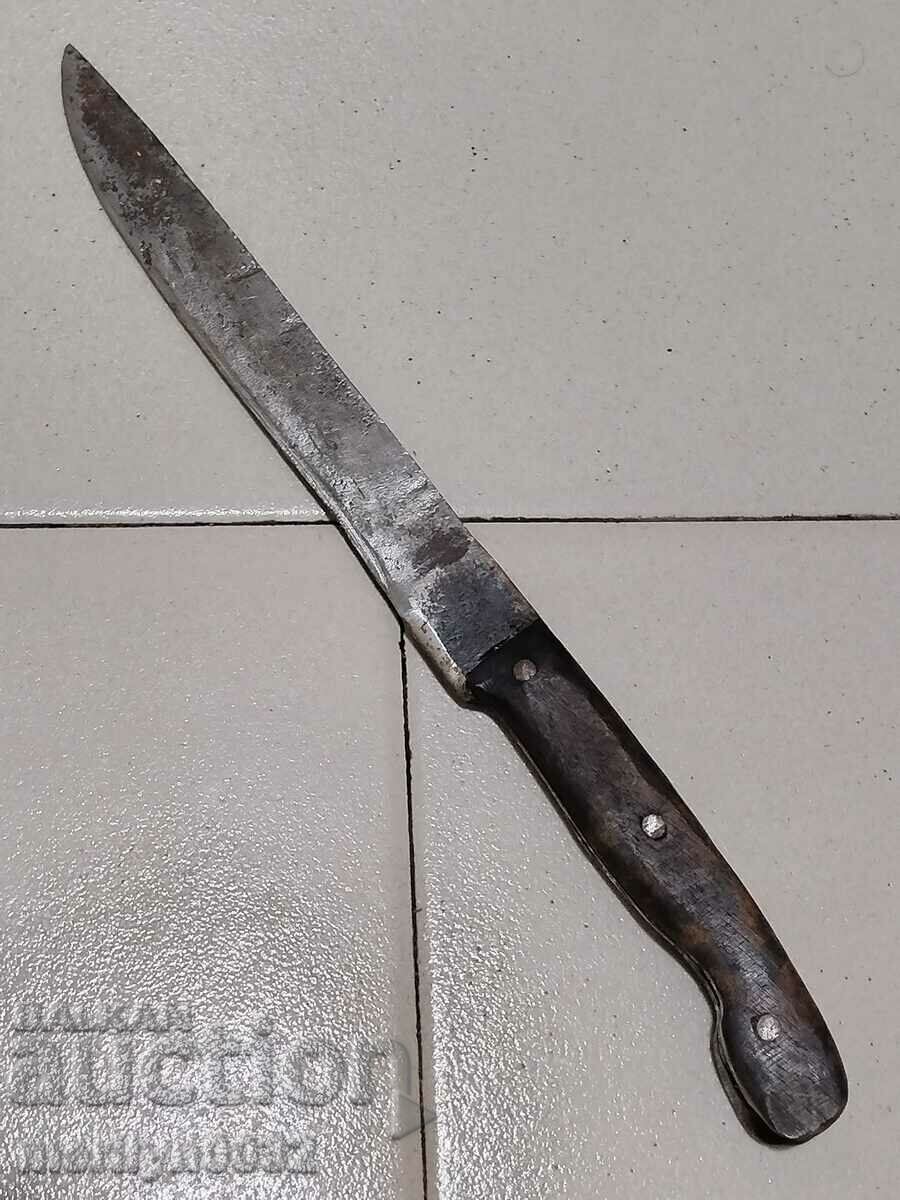 Auction Old butcher knife primitive Auction Old butcher knife primitive