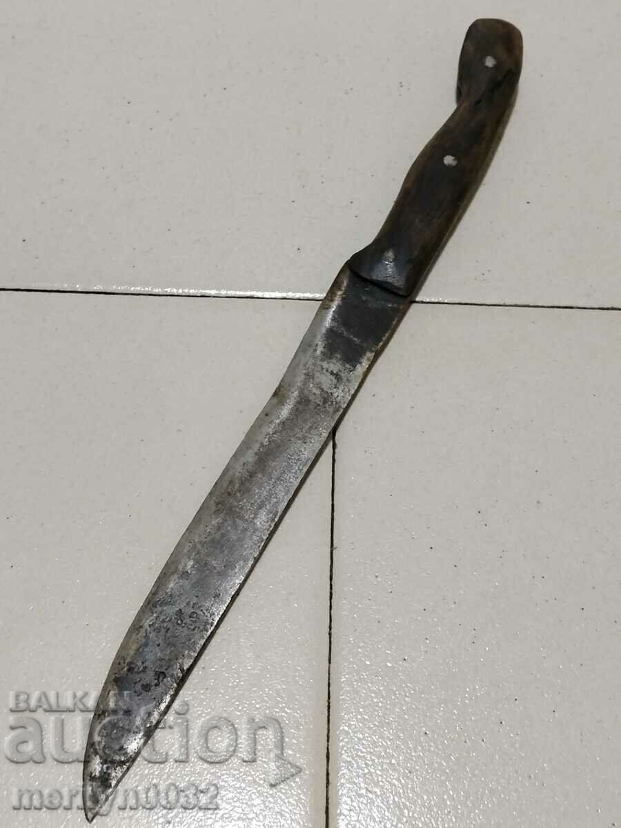 Old butcher knife primitive - 5 Old butcher knife primitive - 5