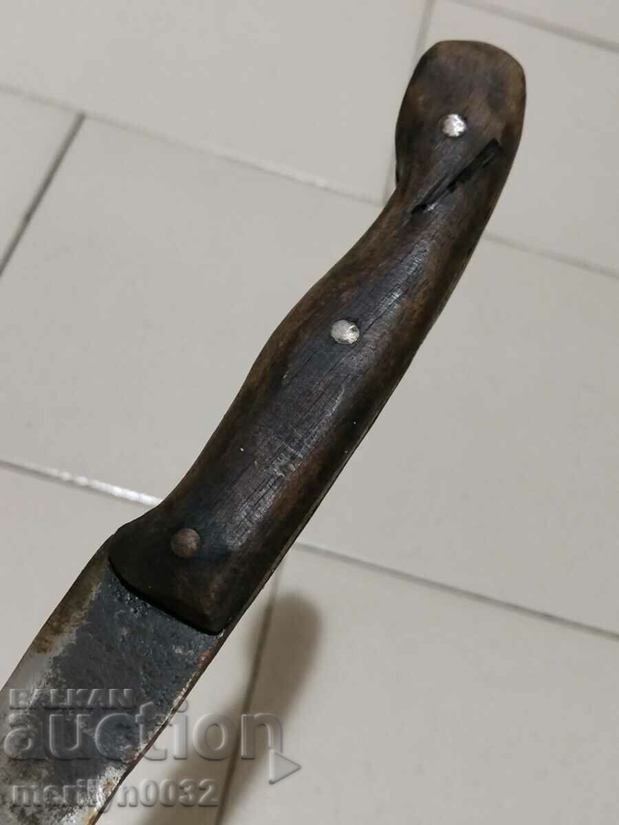 Old butcher knife primitive - 6 Old butcher knife primitive - 6