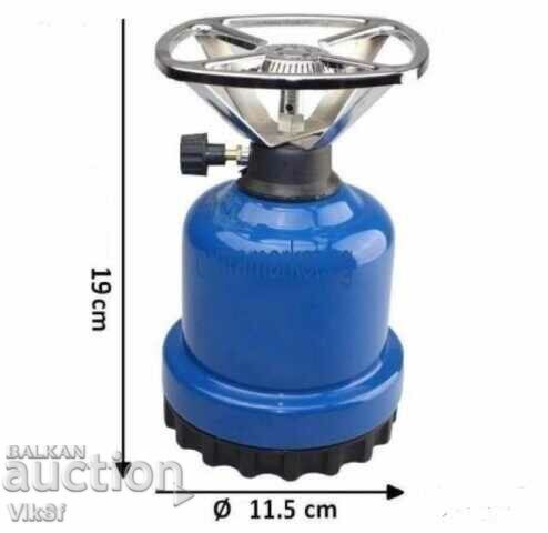 Delivery of metal gas stove + Bonus 2 bottles of filler 190 gr Delivery of metal gas stove + Bonus 2 bottles of filler 190 gr