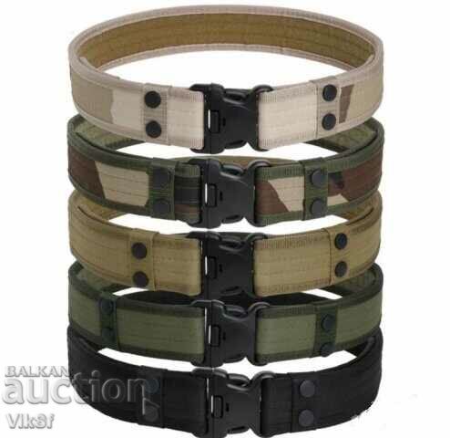 Auction  tactical belt, military, tourism, hunting, airsoft,