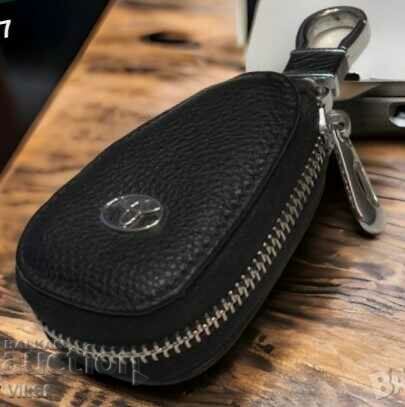 car key holder in leather case BMW Audi Mercedes with price 12.00 BGN | € 6.14