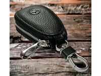 car key holder in leather case BMW Audi Mercedes