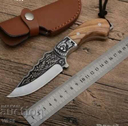 Hunting knife for scraping 90x205 mm with price 34.50 BGN | € 17.64 Hunting knife for scraping 90x205 mm with price 34.50 BGN | € 17.64