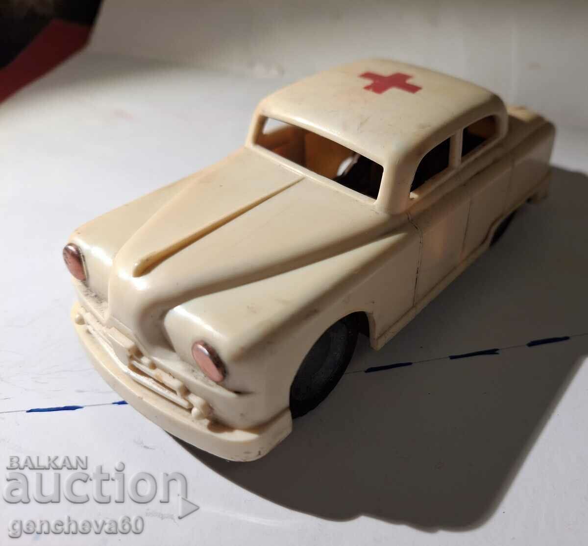 Very rare red cross car from the 1960s with price 40.00 BGN | € 20.45 Very rare red cross car from the 1960s with price 40.00 BGN | € 20.45