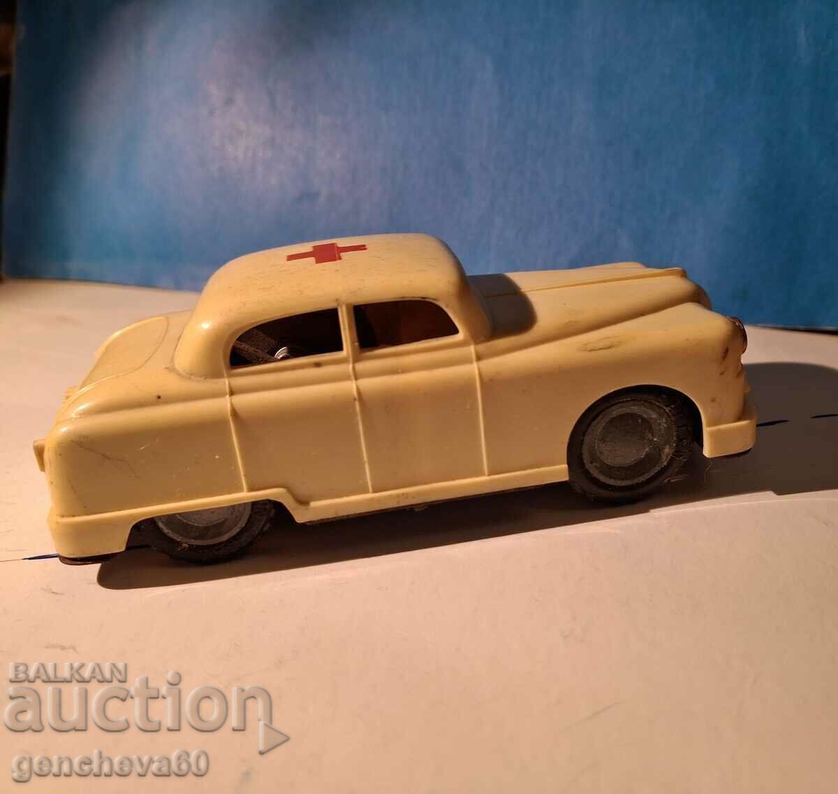 Delivery of Very rare red cross car from the 1960s Delivery of Very rare red cross car from the 1960s