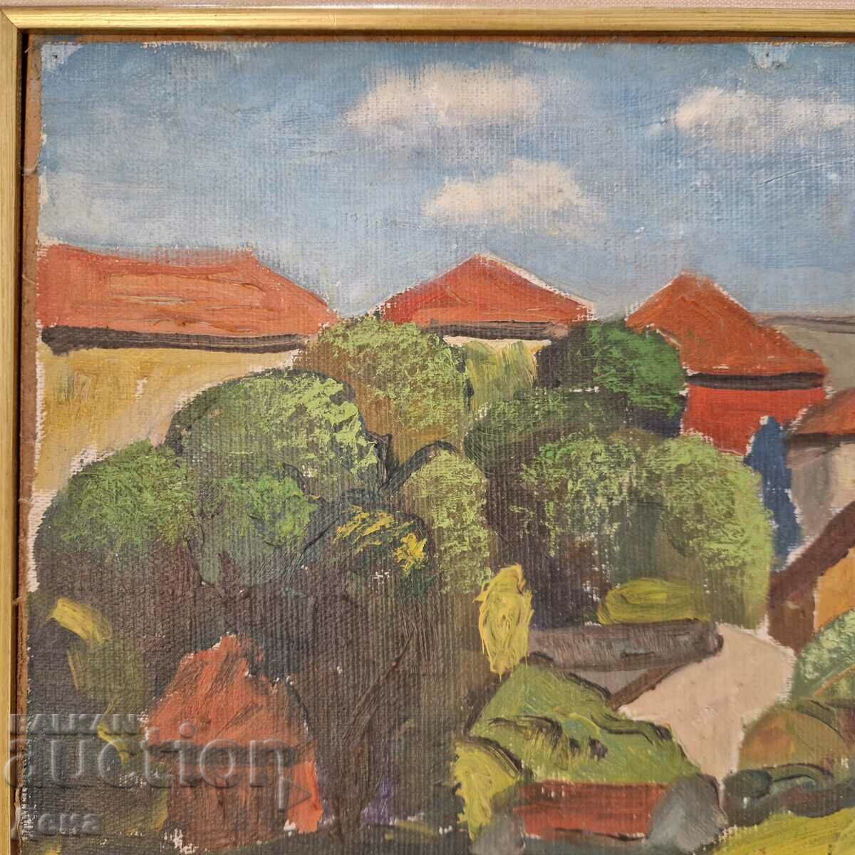 Master oil painting. with price 150.00 BGN | € 76.69