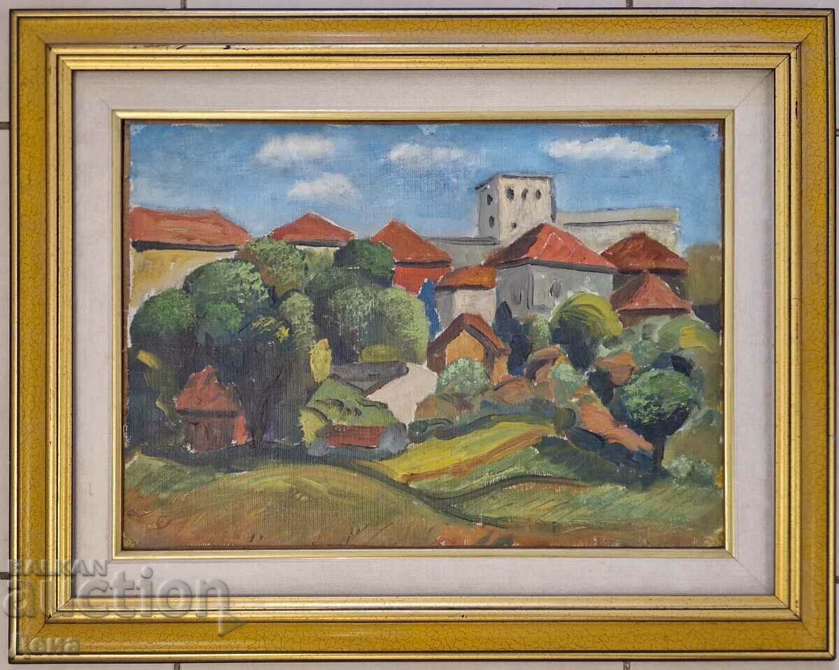 Master oil painting.