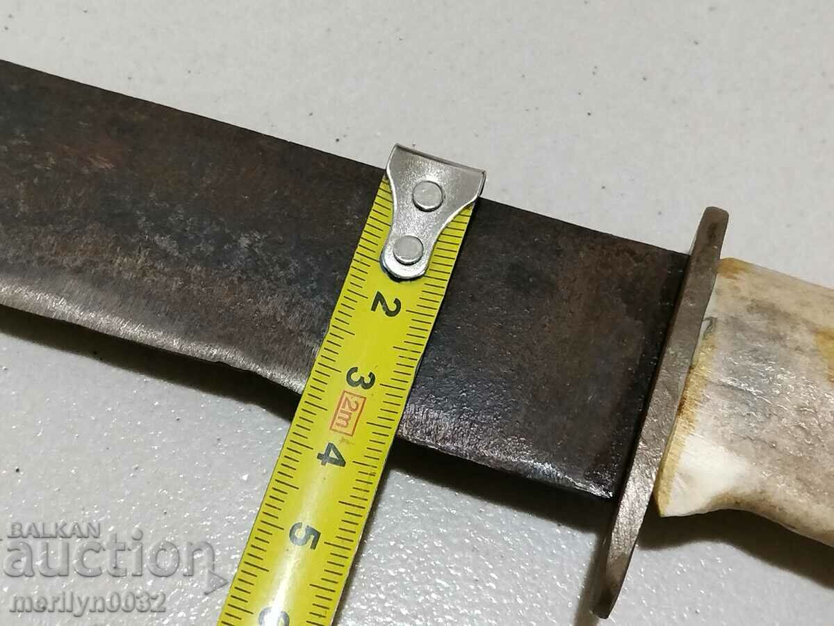 Old primitive hunting knife - 5 Old primitive hunting knife - 5
