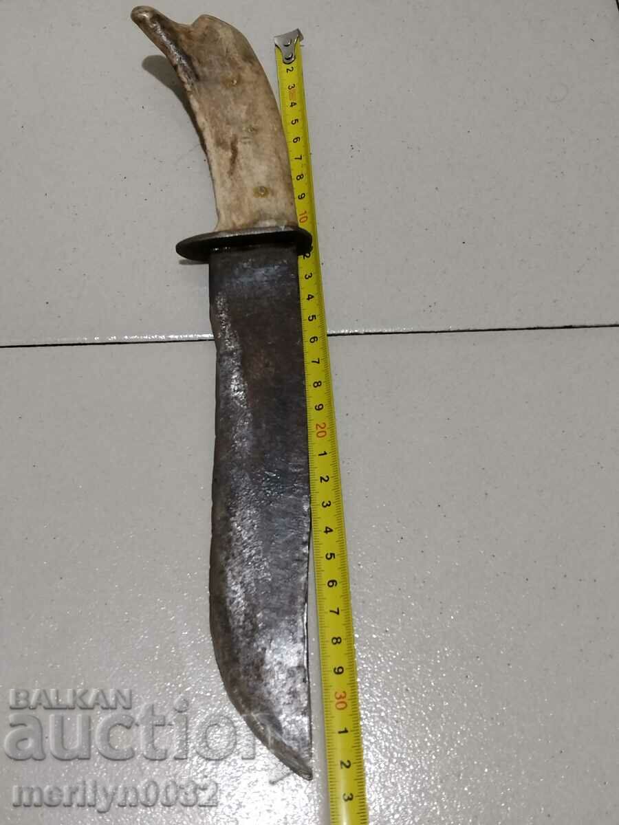 Old primitive hunting knife - 7 Old primitive hunting knife - 7