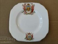 English Porcelain Jubilee Plate 1937 King George 6th