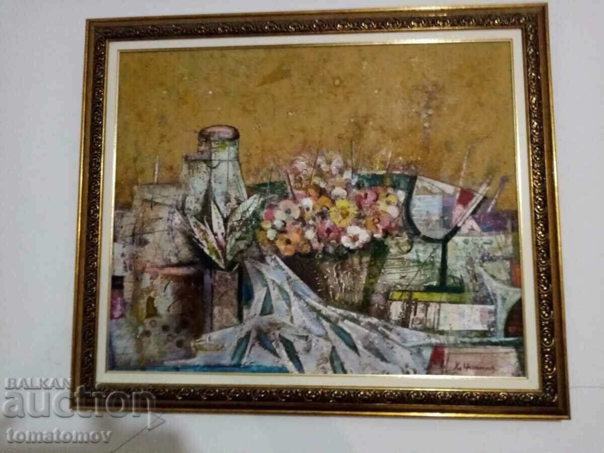 Ζωγραφική, λάδι, καμβάς με τιμή 860.00 BGN | € 439.71 Ζωγραφική, λάδι, καμβάς με τιμή 860.00 BGN | € 439.71