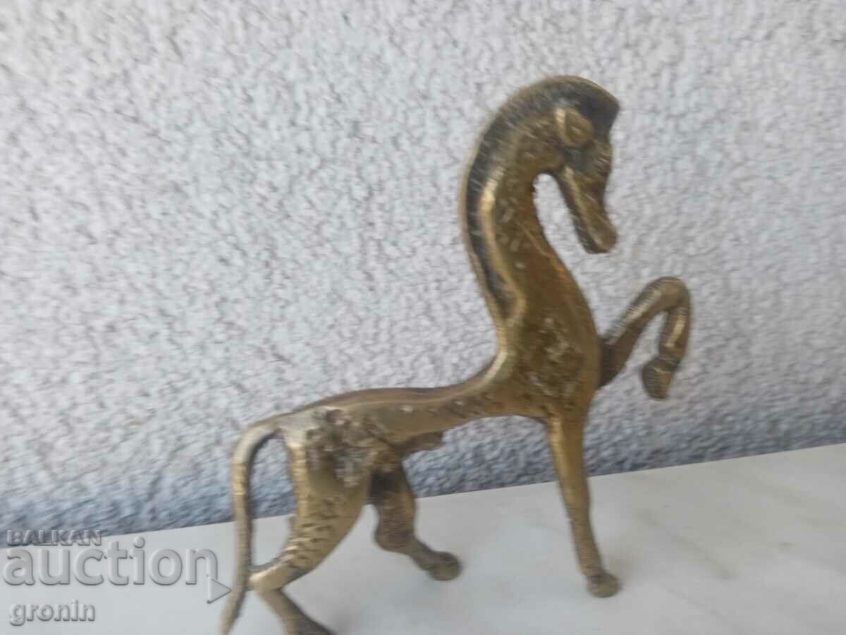 Cal, bronz, rar, figurină, etruscă, de epocă - 5