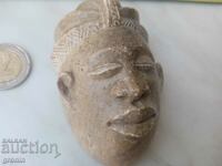 Stone, head, Gabon, Africa, figurine, Rrr! Manual processing