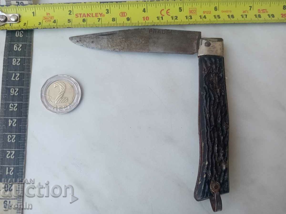 Licitație Cuțit de buzunar Pradel, Pradel vechi retro