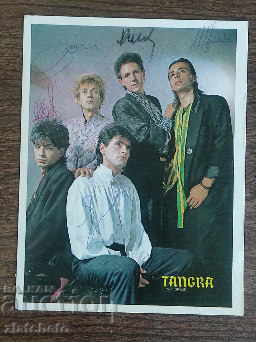 Autografe - grupul „Tangra”, Tangra