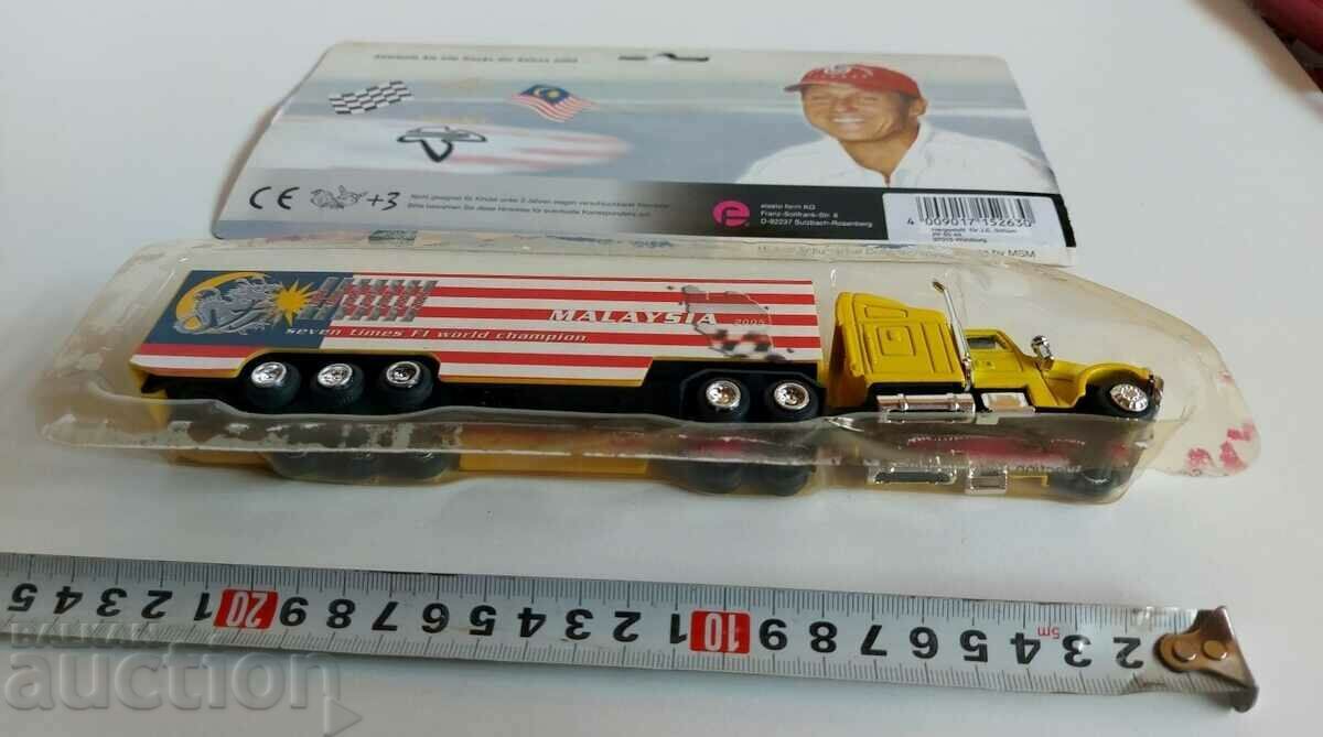 COLLECTOR TRUCK SCHUMAHER FORMULA TRUCK NEW UNUSED with price 6.00 BGN | € 3.07 COLLECTOR TRUCK SCHUMAHER FORMULA TRUCK NEW UNUSED with price 6.00 BGN | € 3.07