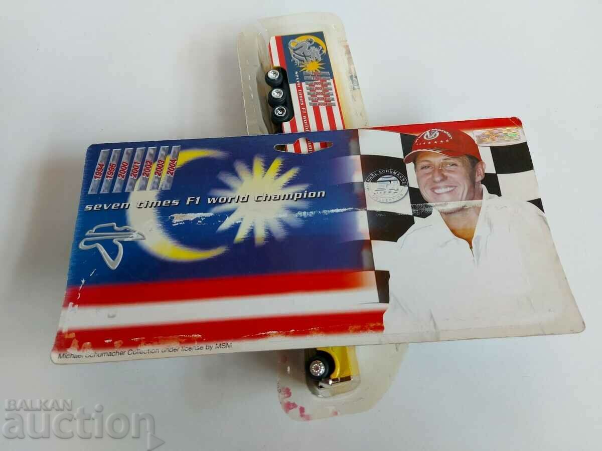 Delivery of COLLECTOR TRUCK SCHUMAHER FORMULA TRUCK NEW UNUSED Delivery of COLLECTOR TRUCK SCHUMAHER FORMULA TRUCK NEW UNUSED