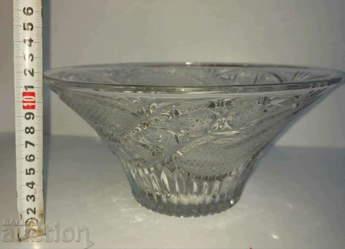 .SOC SOLID LARGE CRYSTAL FRUCTIERA BOWL with price 49.00 BGN | € 25.05 .SOC SOLID LARGE CRYSTAL FRUCTIERA BOWL with price 49.00 BGN | € 25.05
