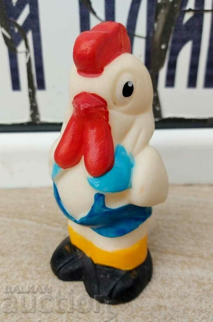 .SOC RUBBER CHILDREN'S TOY ROOSTER ROOSTER - 5 .SOC RUBBER CHILDREN'S TOY ROOSTER ROOSTER - 5