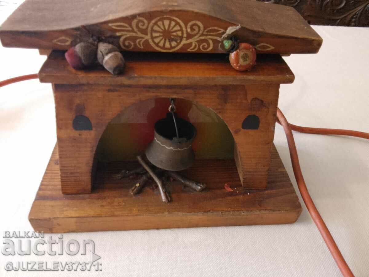 ethnic Bulgarian fireplace type lamp with price 79.00 BGN | € 40.39 ethnic Bulgarian fireplace type lamp with price 79.00 BGN | € 40.39