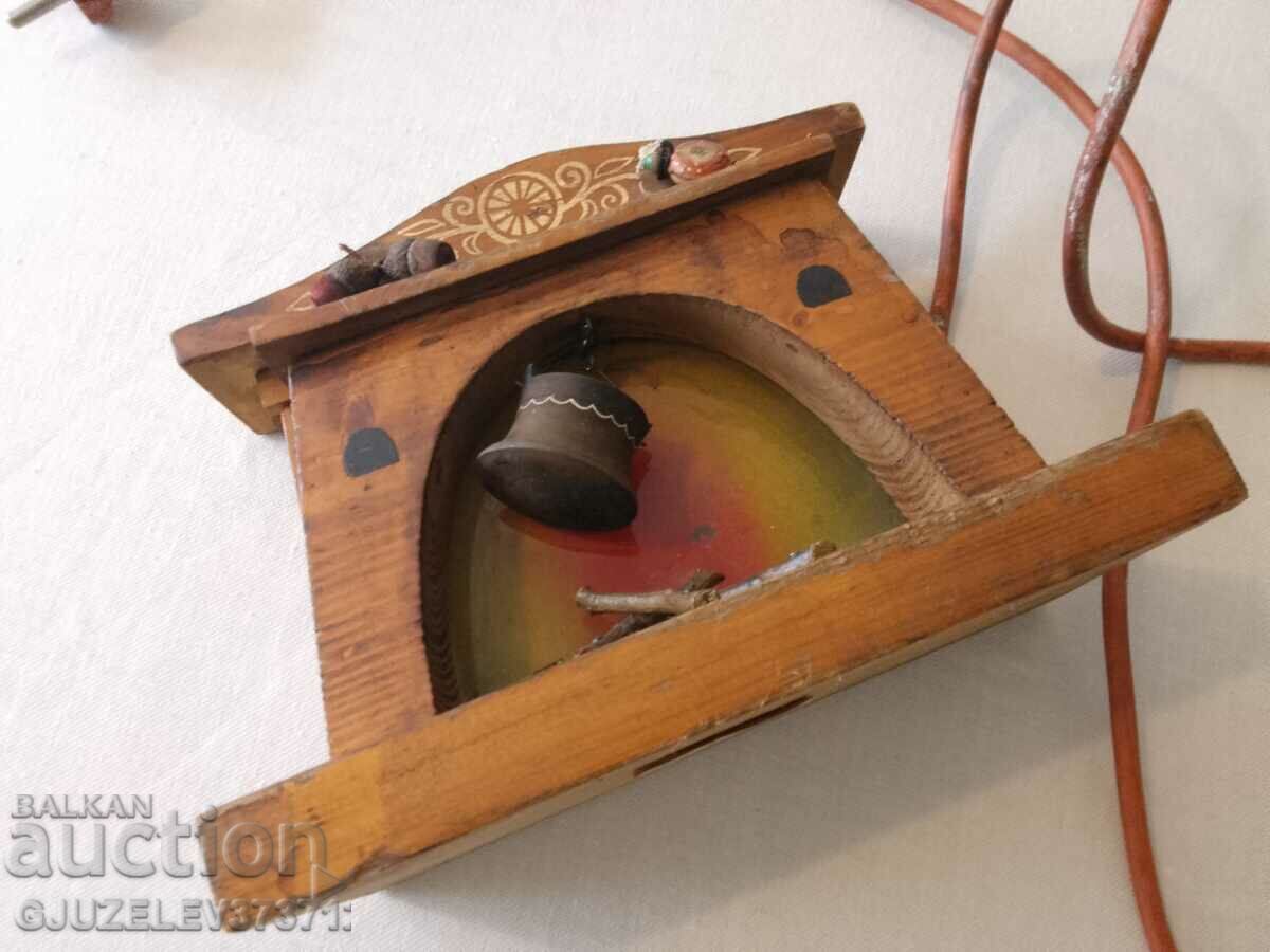 Auction ethnic Bulgarian fireplace type lamp Auction ethnic Bulgarian fireplace type lamp