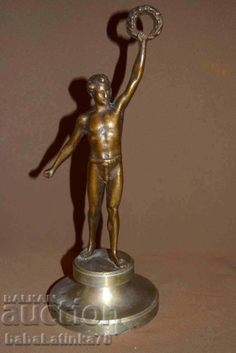 Hungarian bronze statuette 1949