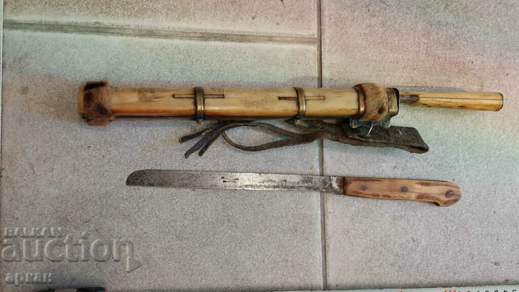 Japan - walrus bone, Kama Sutra - XIX century knife, dagger, saber - 6 Japan - walrus bone, Kama Sutra - XIX century knife, dagger, saber - 6