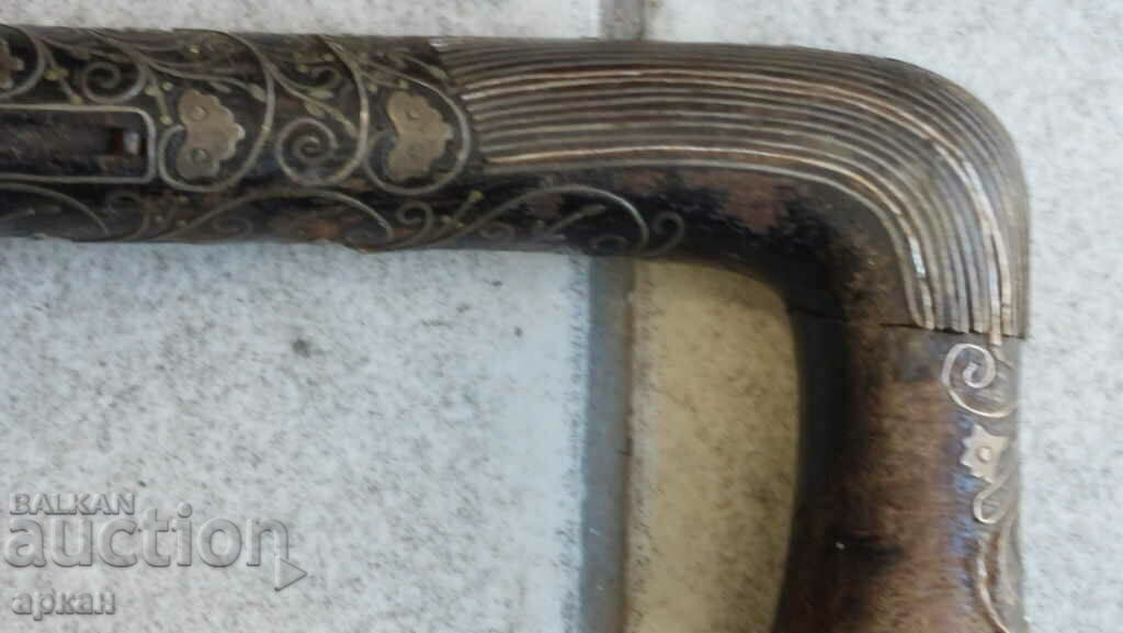 Jewish cane - blade with silver ornaments from the 19th century - 6 Jewish cane - blade with silver ornaments from the 19th century - 6