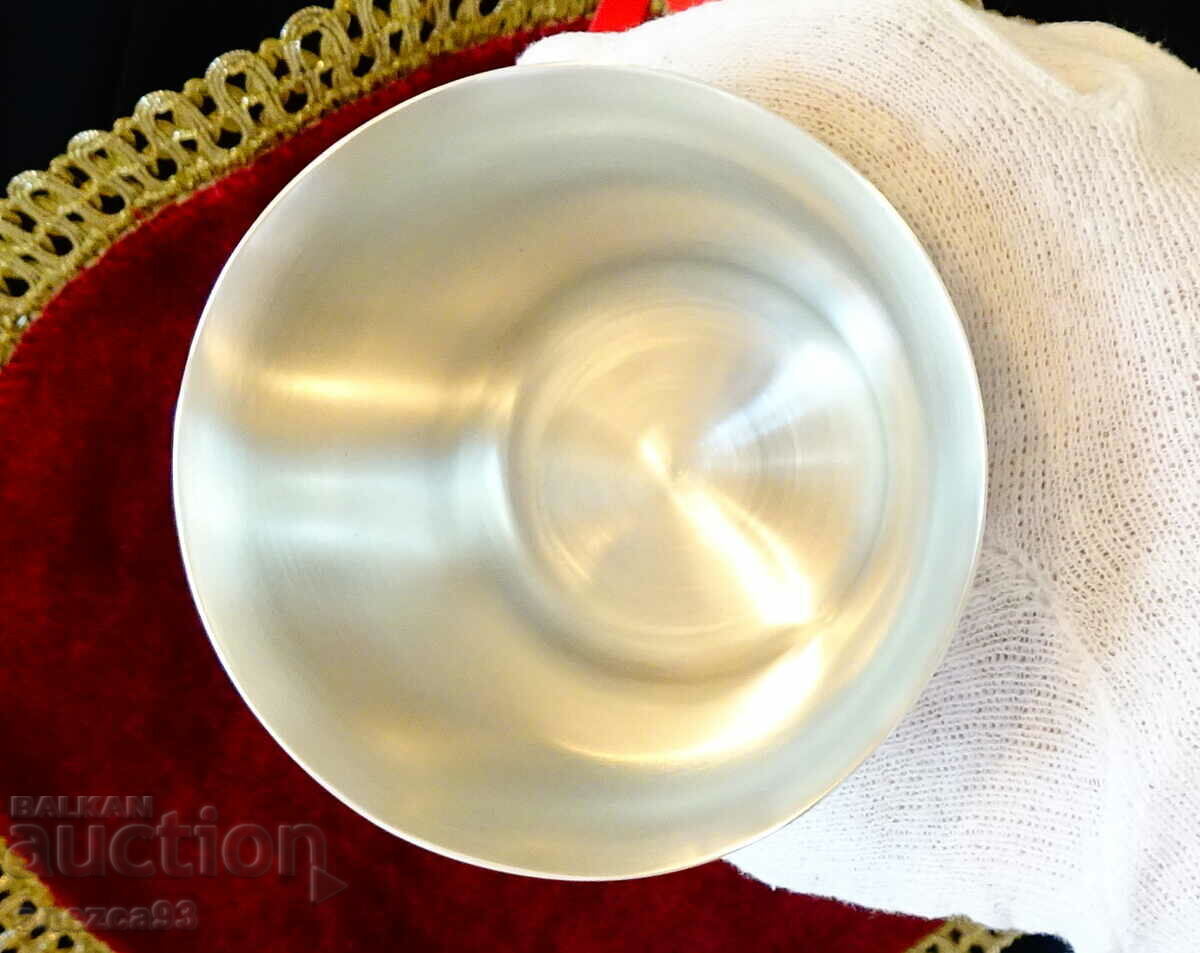 Auction WMF pewter bowl, mug, Brandenburg Gate, Palace Auction WMF pewter bowl, mug, Brandenburg Gate, Palace