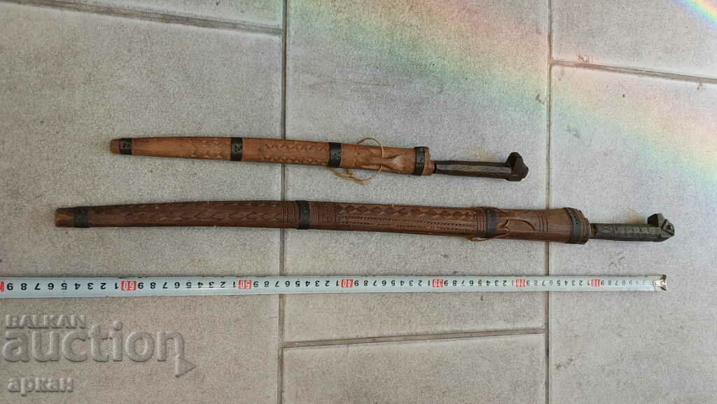 Set of two long daggers, saber, Ottoman Empire - Asia with price 1800.00 BGN | € 920.33