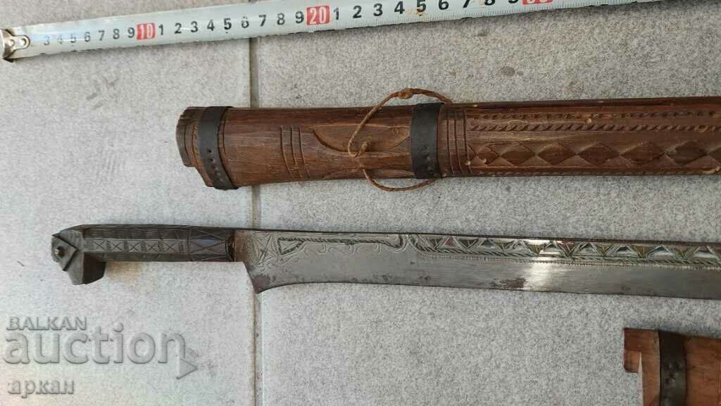 Set of two long daggers, saber, Ottoman Empire - Asia - 5