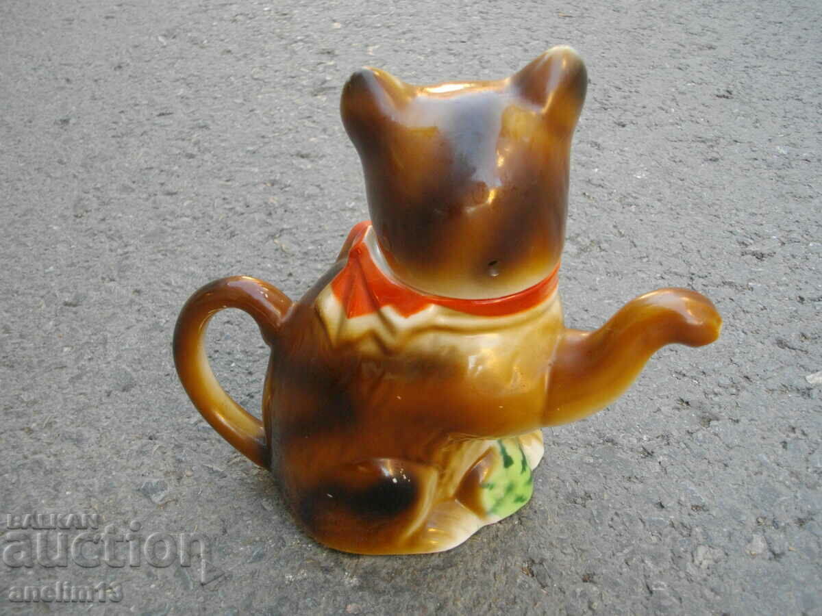 OLD PORCELAIN KITTEN KETTLE with price 65.00 BGN | € 33.23 OLD PORCELAIN KITTEN KETTLE with price 65.00 BGN | € 33.23