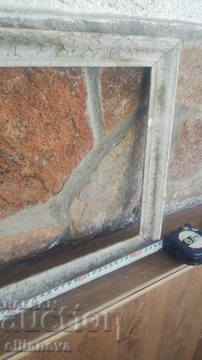 Auction Old wooden picture frame 35/32/5cm Auction Old wooden picture frame 35/32/5cm