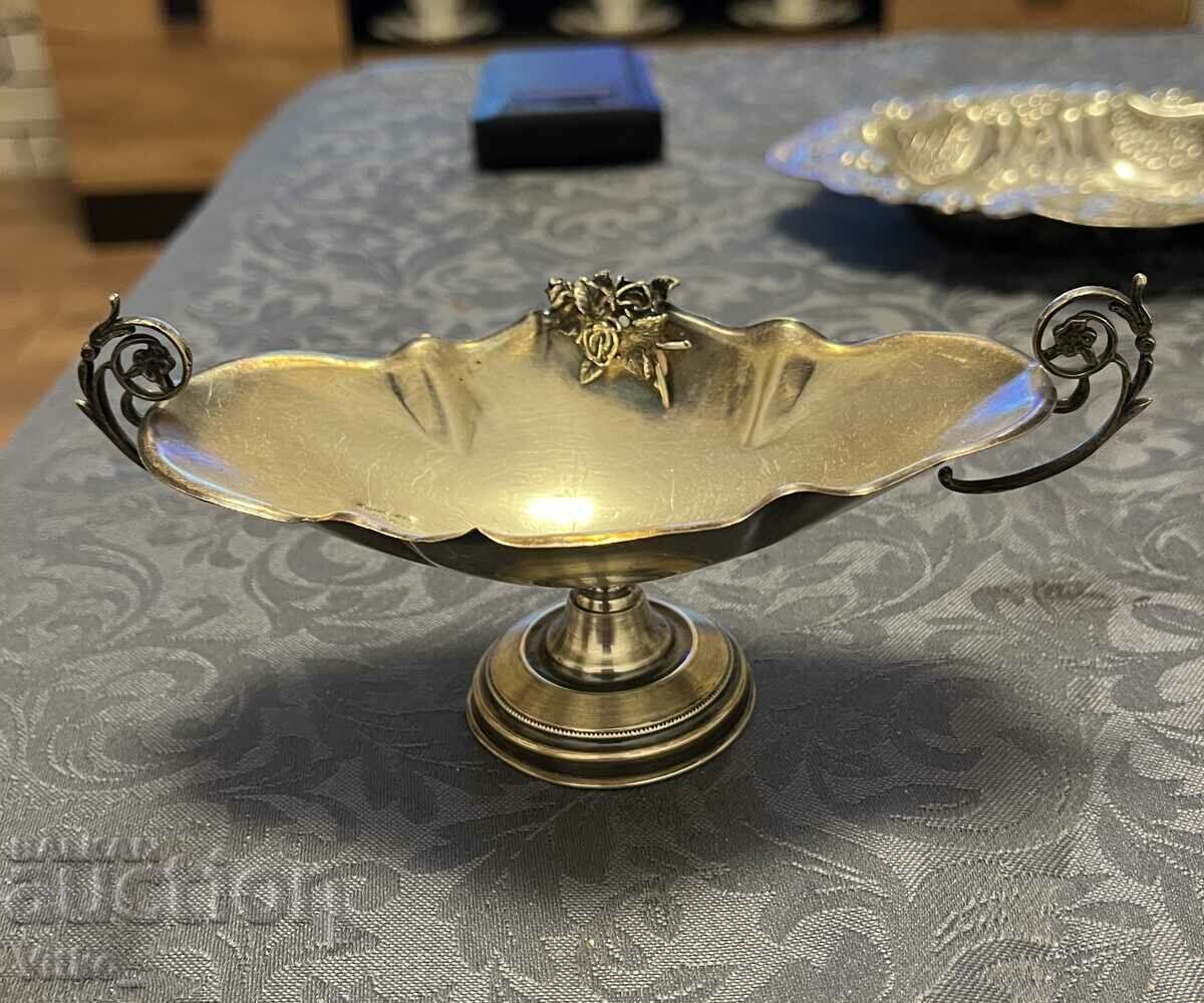 Silver candy box, markings with price 122.00 BGN | € 62.38 Silver candy box, markings with price 122.00 BGN | € 62.38